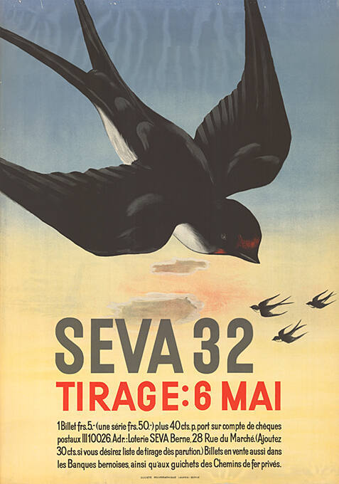 Seva 32, Tirage: 6 mai