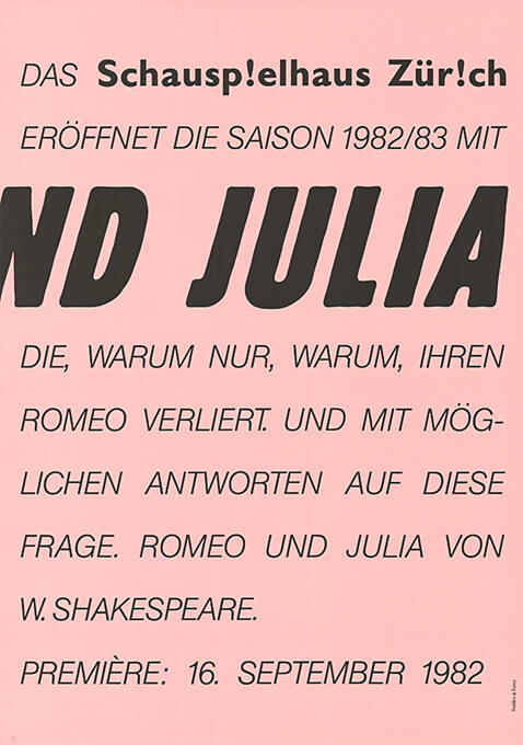 Das Schausp!elhaus Zür!ch eröffnet die Saison 1982/83 mit nd Julia […]