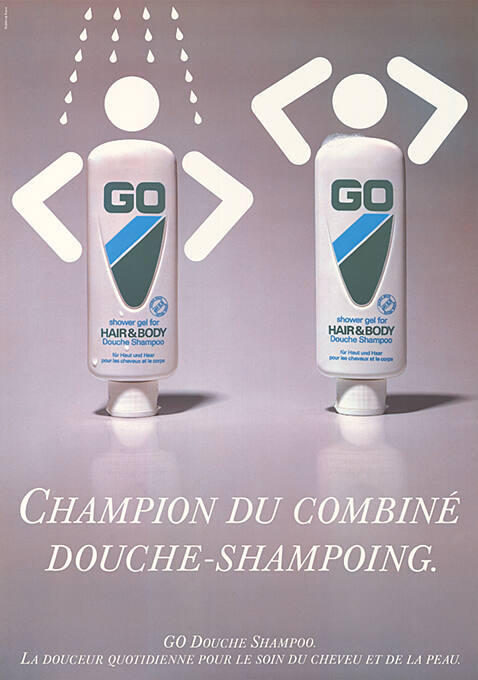 Go, Champion du combiné douche-shampoing
