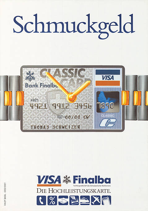 Schmuckgeld, Visa, Finalba