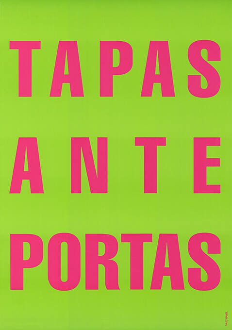 Tapas Ante Portas