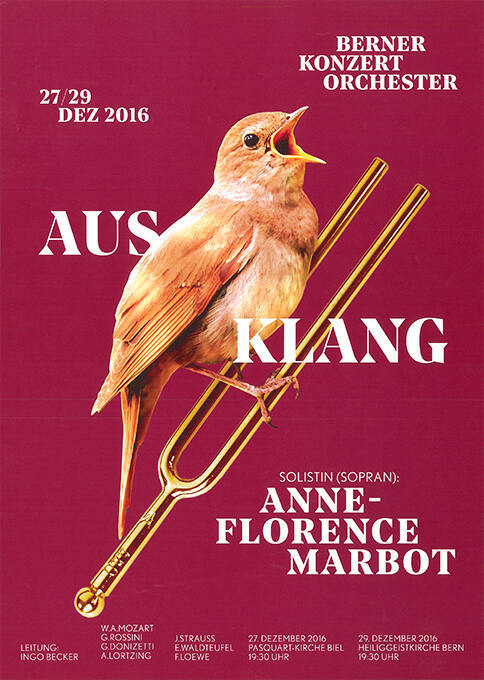 Ausklang, Anne-Florence Marbot, Pasquart-Kirche Biel, Heiliggeistkirche Bern