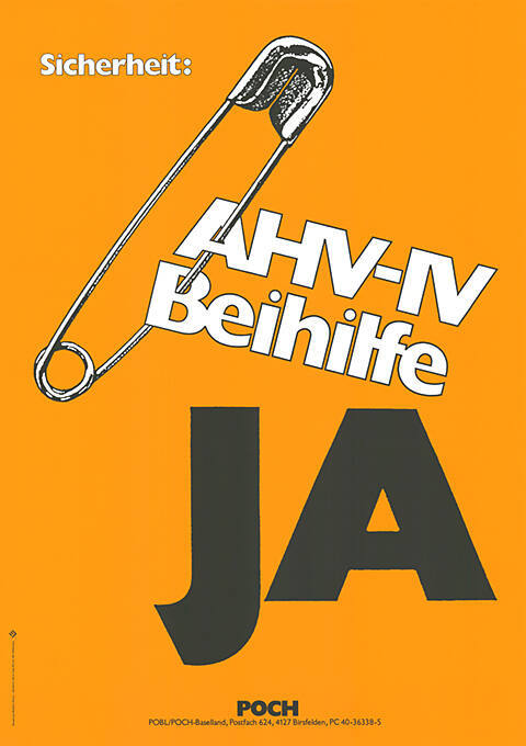 Sicherheit: AHV-IV Beihilfe Ja