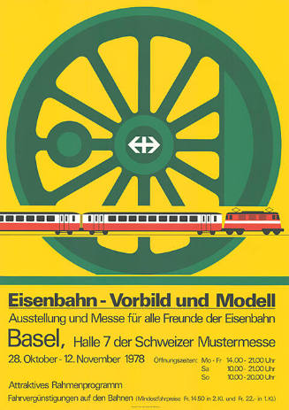 Eisenbahn – Vorbild und Modell, Halle 7, Schweizer Mustermesse, Basel