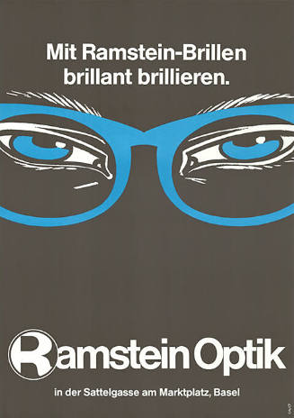 Mit Ramstein-Brillen brillant brillieren. Ramstein Optik