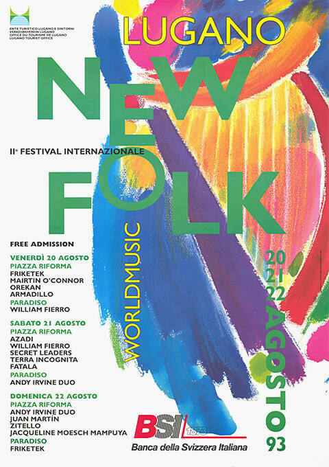 Lugano, New Folk, 11. Festival Internazionale