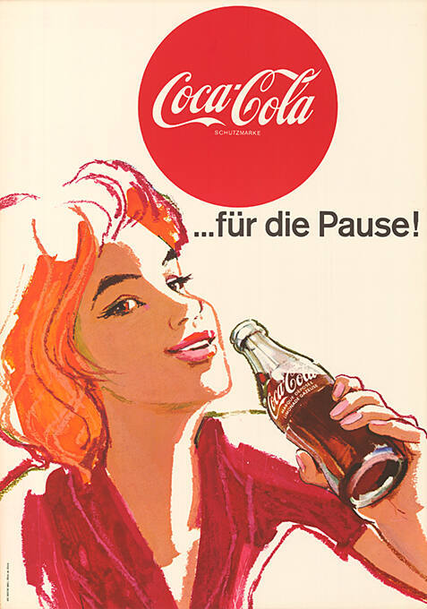 Coca-Cola, …für die Pause!