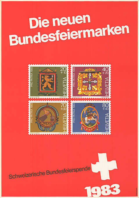 Die neuen Bundesfeiermarken, Schweizerische Bundesfeierspende 1983