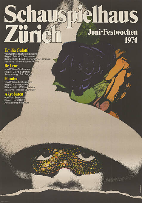 Juni-Festwochen 1974, Schauspielhaus Zürich