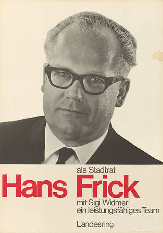 Als Stadtrat, Hans Frick
