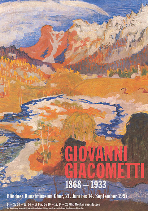 Giovanni Giacometti, Bündner Kunstmuseum Chur