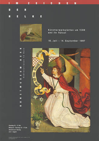 Im Zeichen der Nelke, Künstlerwerkstätten um 1500 und ihr Rätsel, Kunstmuseum Bern