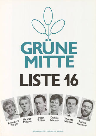 Grüne Mitte, Liste 16