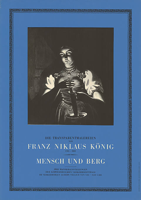 Franz Niklaus König, Mensch und Berg, Verkehrshaus Luzern