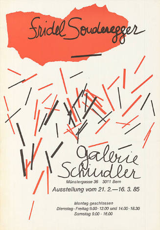 Fridel Sonderegger, Galerie Schindler