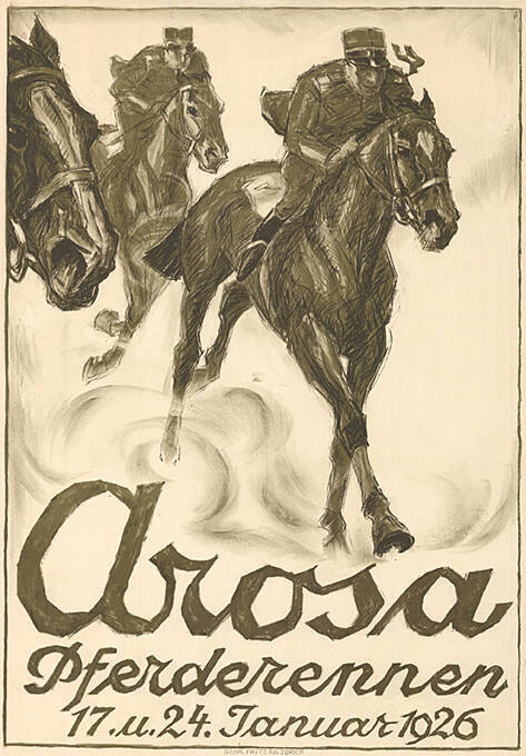 Arosa, Pferderennen