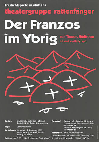 Der Franzos im Ybrig, Thomas Hürlimann, Theatergruppe Rattenfänger, Freilichtspiele in Muttenz