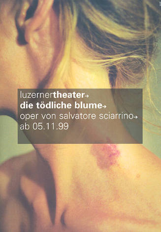 Die tödliche Blume, Salvatore Sciarrino, Luzerner Theater