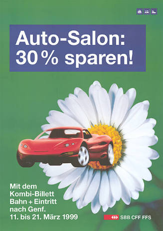 Auto-Salon: 30% sparen! SBB Kombi-Billet