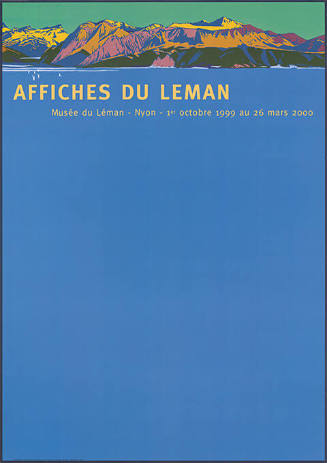 Affiches du Léman, Musée du Léman, Nyon