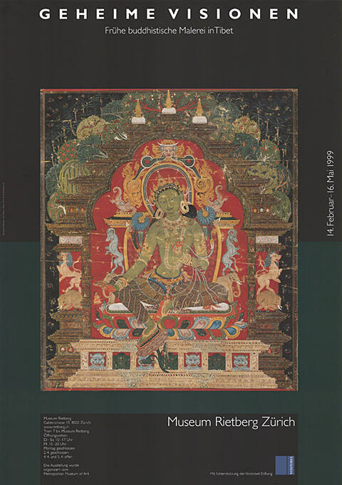 Geheime Visionen, Frühe Buddhistische Malerei in Tibet, Museum Rietberg Zürich