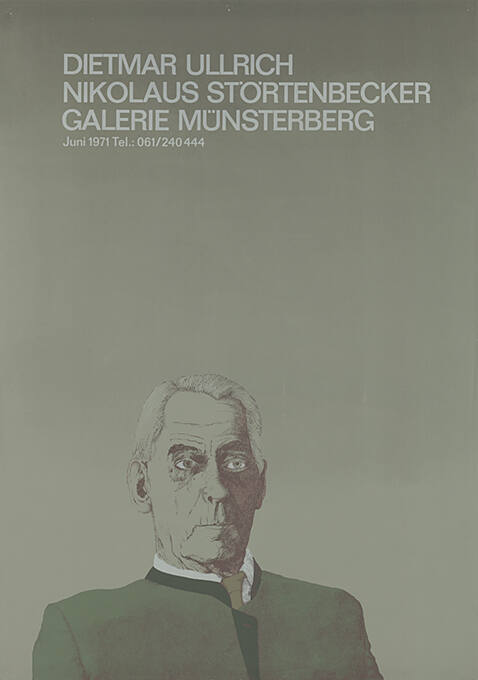 Dietmar Ullrich, Niklaus Störtebecker, Galerie Münsterberg, Basel