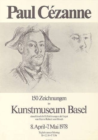 Paul Cézanne, 150 Zeichnungen, Kunstmuseum Basel
