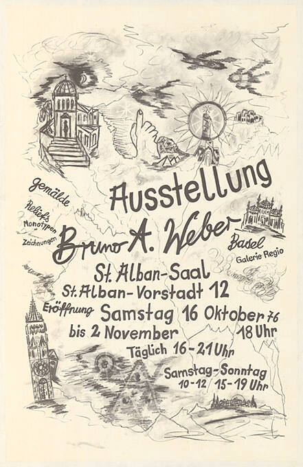 Bruno A. Weber, St. Alban-Saal Basel