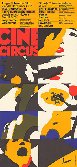 Cine Circus, Junger Schweizer Film, Allg. Gewerbeschule Basel