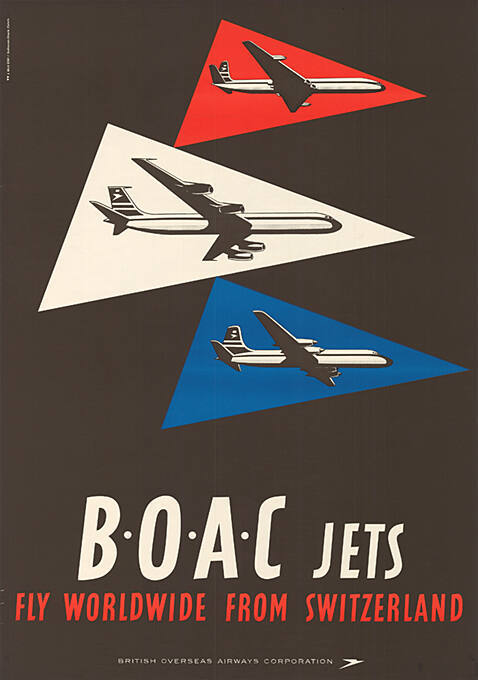 BOAC Jets, fly worldwide from Switzerland