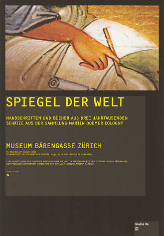 Spiegel der Welt, Handschriften und Bücher aus drei Jahrhunderten, Museum Bärengasse