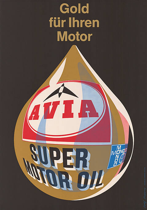 Gold für Ihren Motor, Avia Super Motor Oil