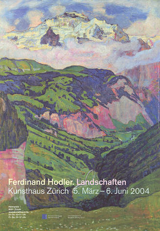 Ferdinand Hodler, Landschaften, Kunsthaus Zürich