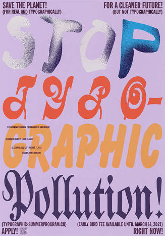 Stop Typographic Pollution! Typographic Summer Programm