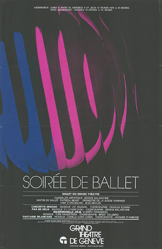 Soirée de ballet, Grand Théâtre de Genève