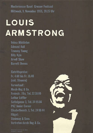 Louis Armstrong, Mustermesse Basel