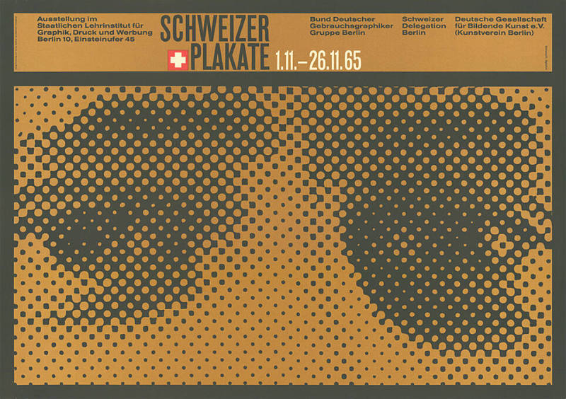 Schweizer Plakate, Ausstellung im staatlichen Lehrinstitut für Graphik, Druck und Werbung, Berlin