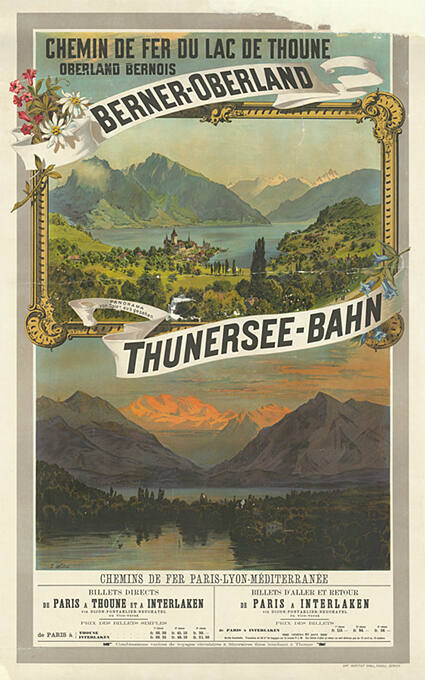 Chemin de fer du Lac de Thoune, Berner Oberland, Thunersee-Bahn