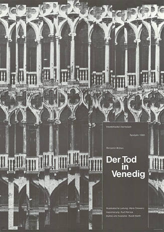 Der Tod in Venedig, Benjamin Britten, Stadttheater Darmstadt