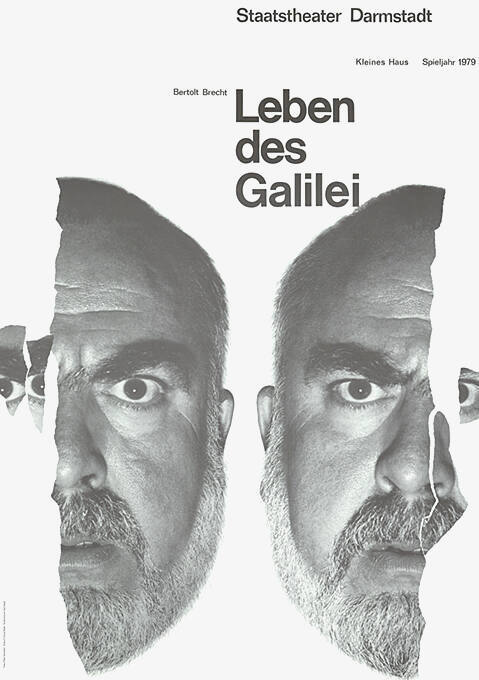 Leben des Galilei, Bertolt Brecht, Staatstheater Darmstadt, Kleines Haus