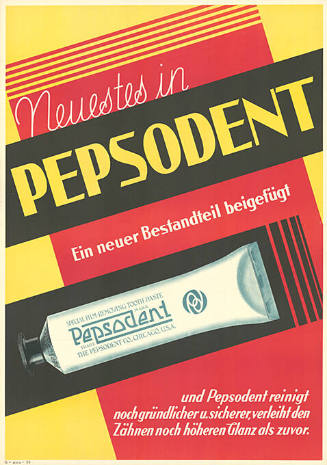 Neuestes in Pepsodent, Ein neuer Bestandteil beigefügt