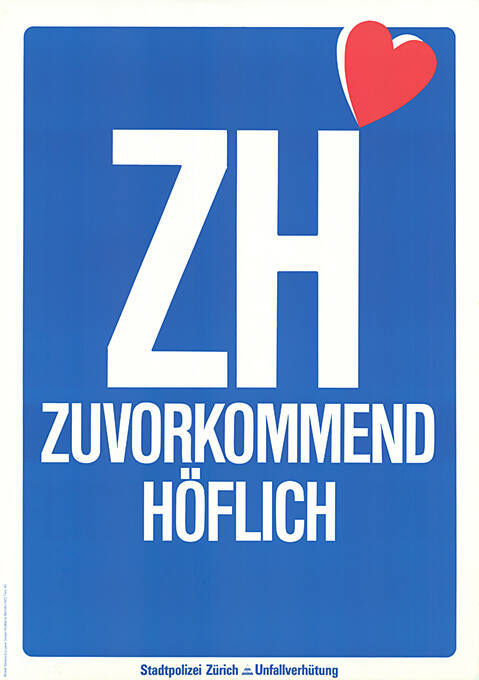 ZH, zuvorkommend höflich