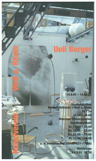 Ueli Berger, Kunstverein Weil a. Rhein