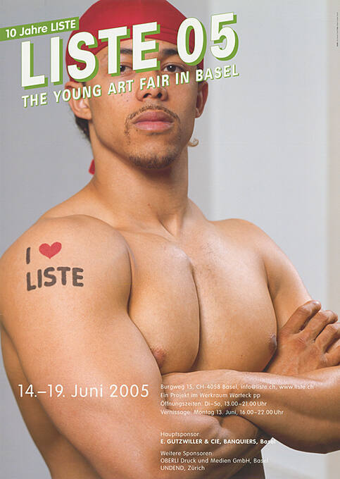 Liste 05, The Young Art Fair in Basel, Werkraum Warteck pp