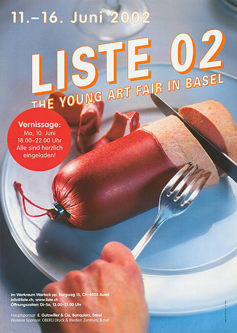 Liste 02, The Young Art Fair in Basel, Werkraum Warteck pp, Basel