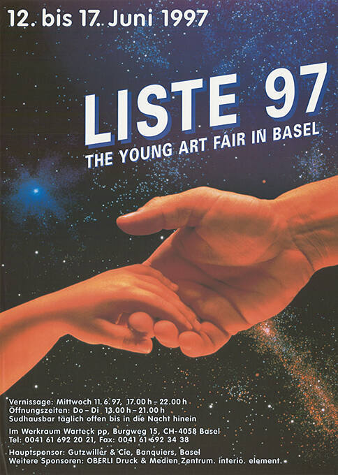 Liste 97, The Young Art Fair in Basel, Werkraum Warteck pp, Basel