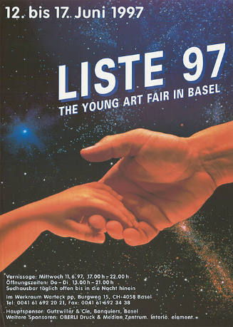 Liste 97, The Young Art Fair in Basel, Werkraum Warteck pp, Basel