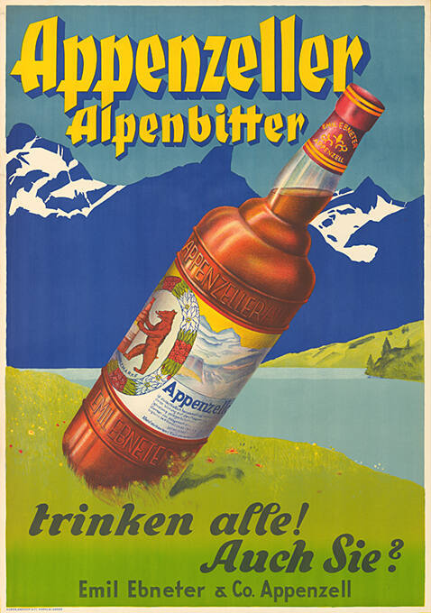 Appenzeller Alpenbitter trinken alle! Auch Sie?