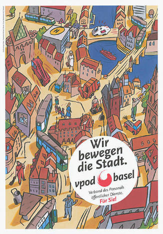 Wir bewegen die Stadt. VPOD Basel