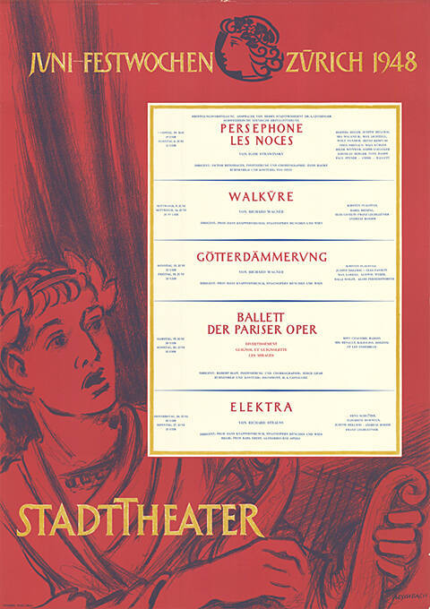 Juni-Festwochen, Zürich 1948, Stadttheater